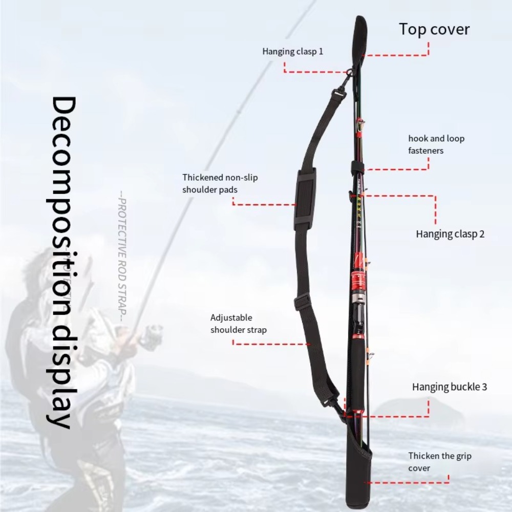 Fishing Rod Storage Bag Adjust - огляд і ціна Reel Bag