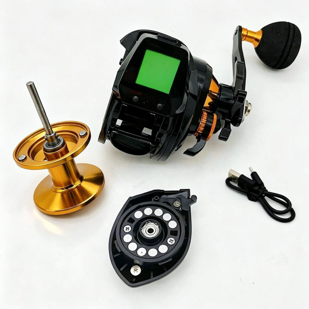 Electronic Baitcasting Fishing - огляд і ціна Trolling Reel